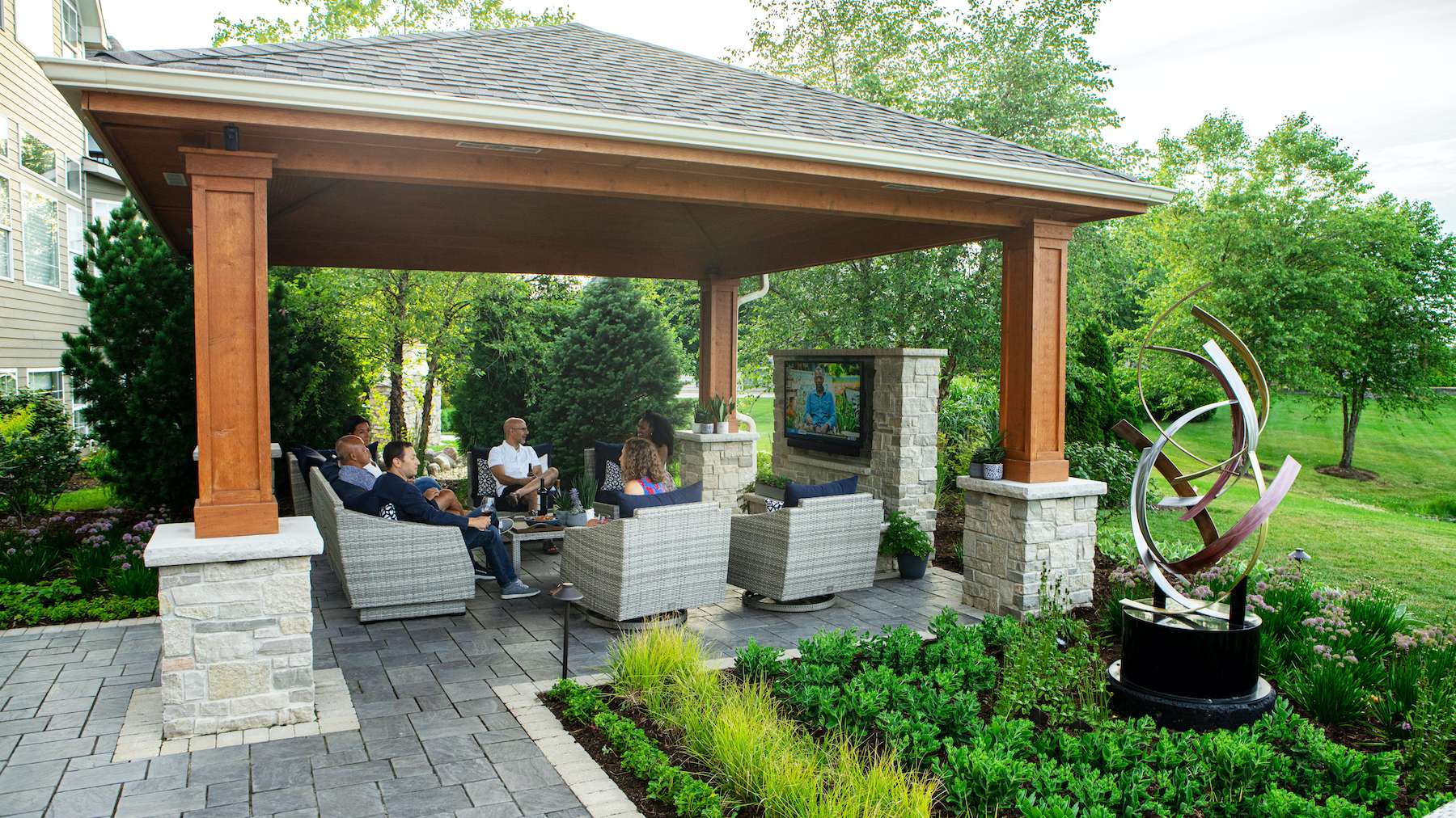 outdoor pavilion ideas