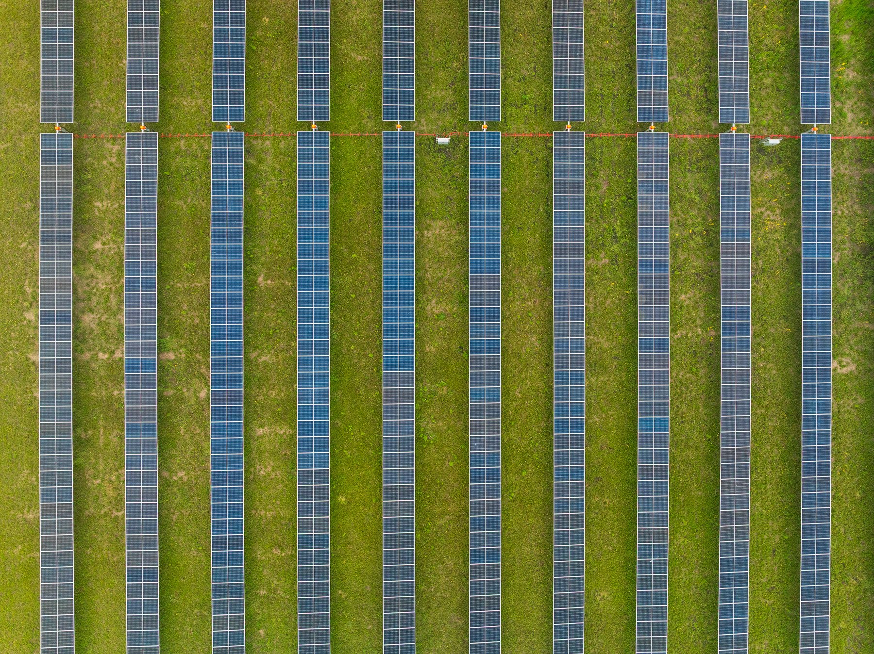 solar aerial view 2025 nice lawn maintenance mowing
