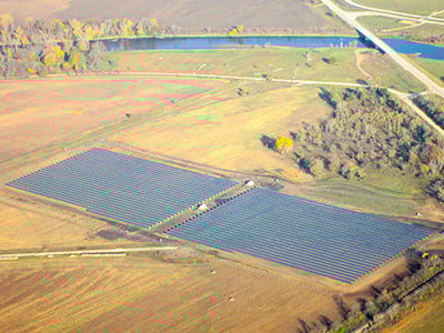 solar farm aerial 4