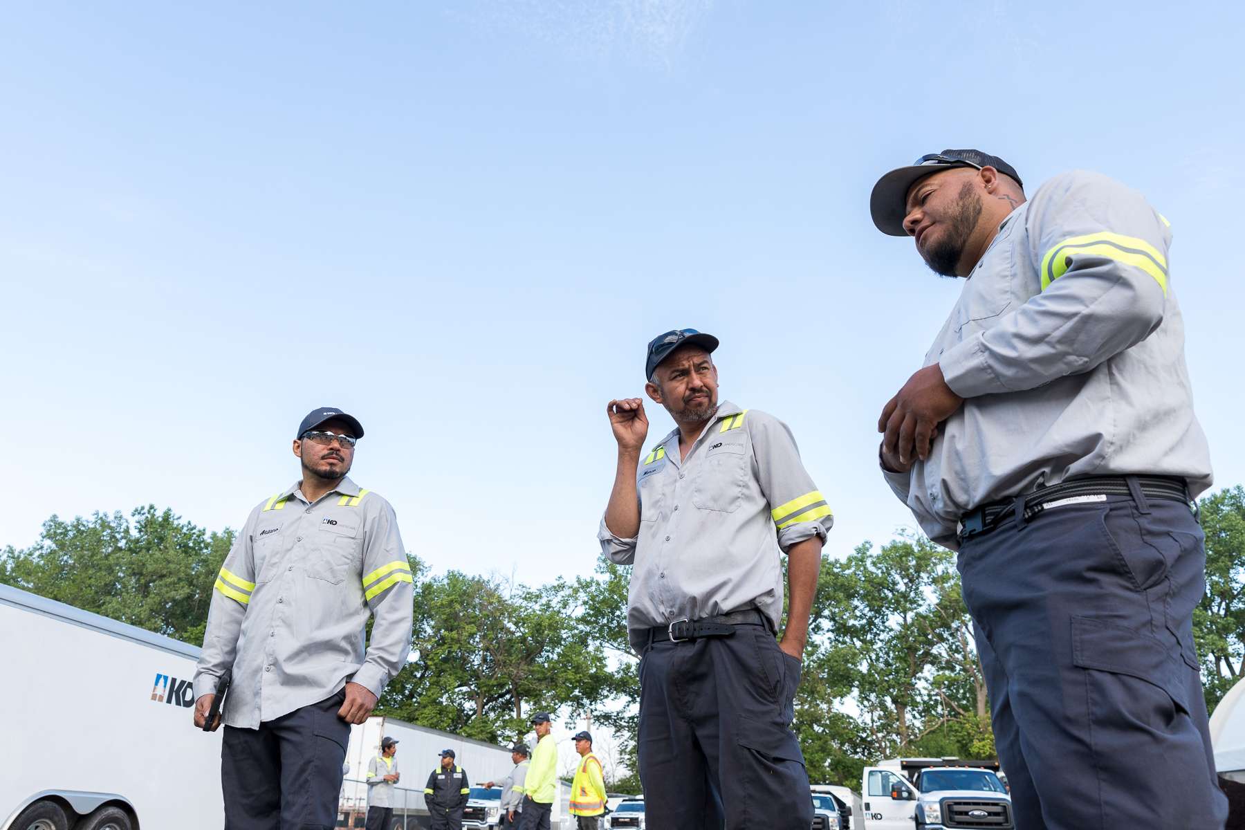 commercial landscape crew morning meeting 12