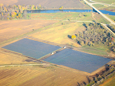 solar farm aerial 4